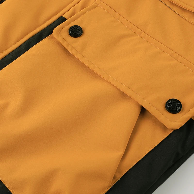 Men's Detachable-Hood Lightweight Jacket
