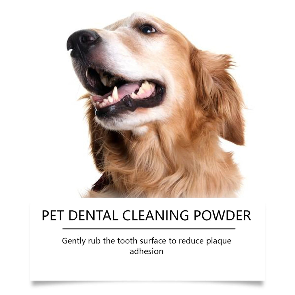 Fresher Breath. Healthier Gums. — Pet Teeth Cleaning Powder for Dogs | 100g, Reduces Tartar & Plaque, Freshens Breath, Gum Protection