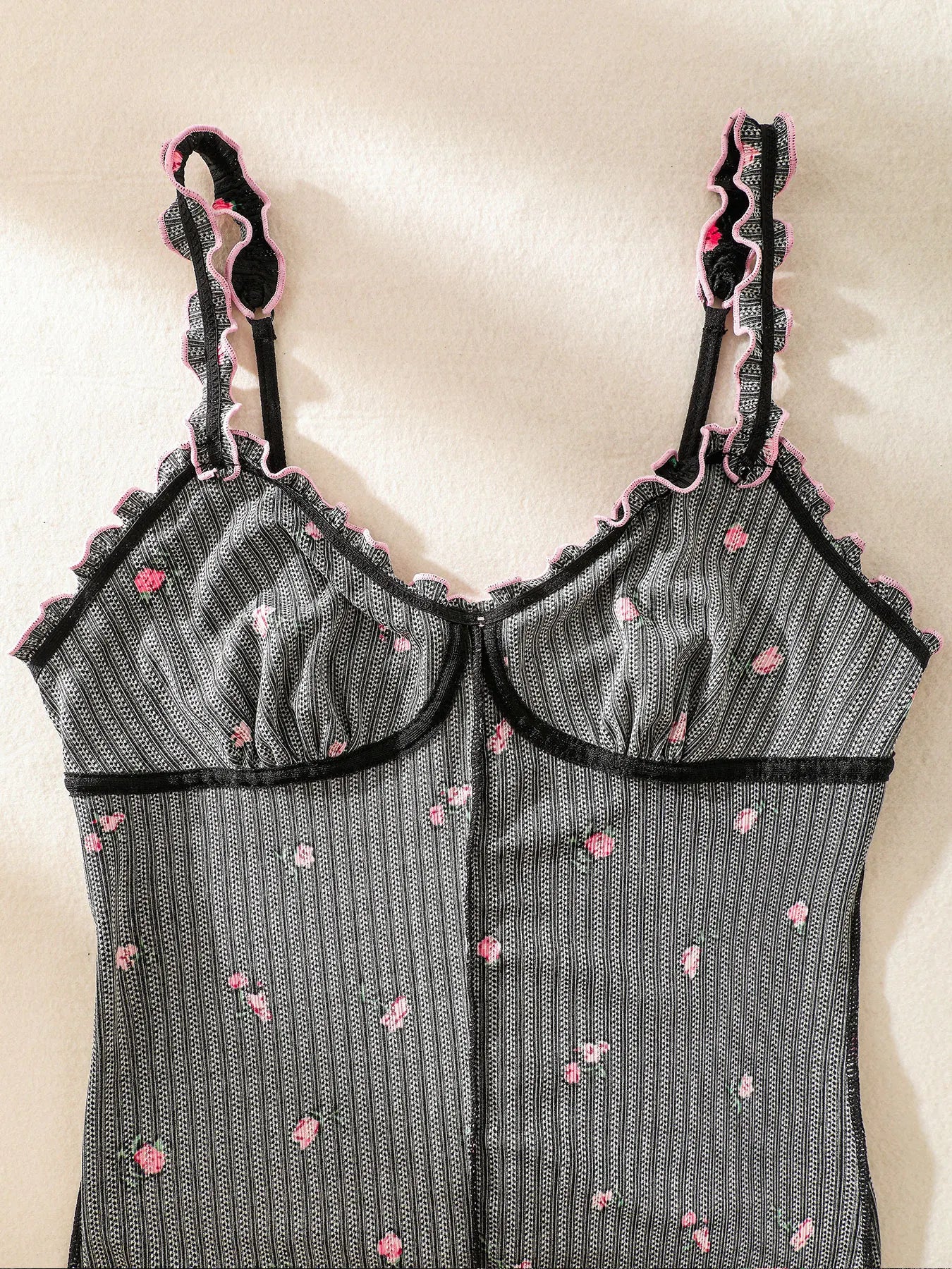 Women's Sleeveless One-Piece Pajama Jumpsuit | Casual Loungewear Sleepwear