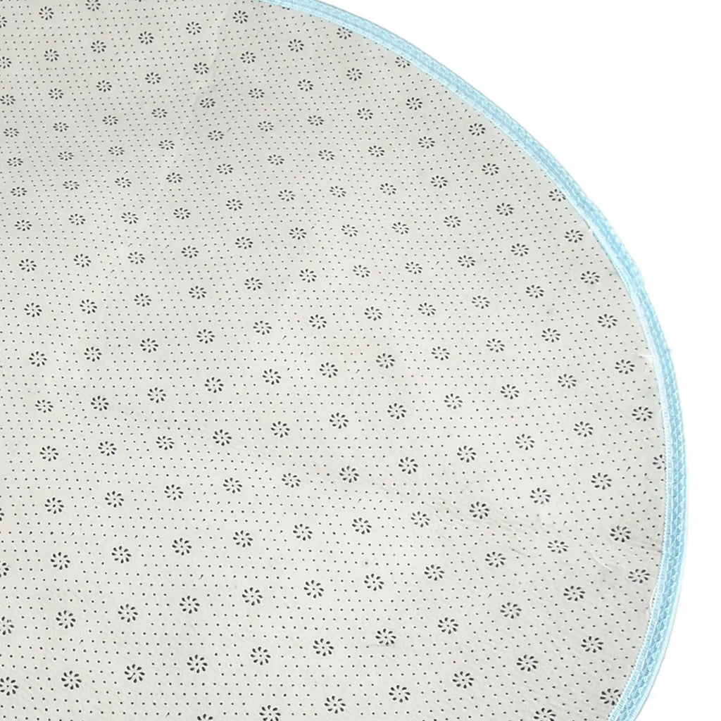 Super Soft Shaggy Area Rug – Anti-Slip 4cm Pile Round Rug for Living Room & Bedroom, 12 Colors & 3 Sizes