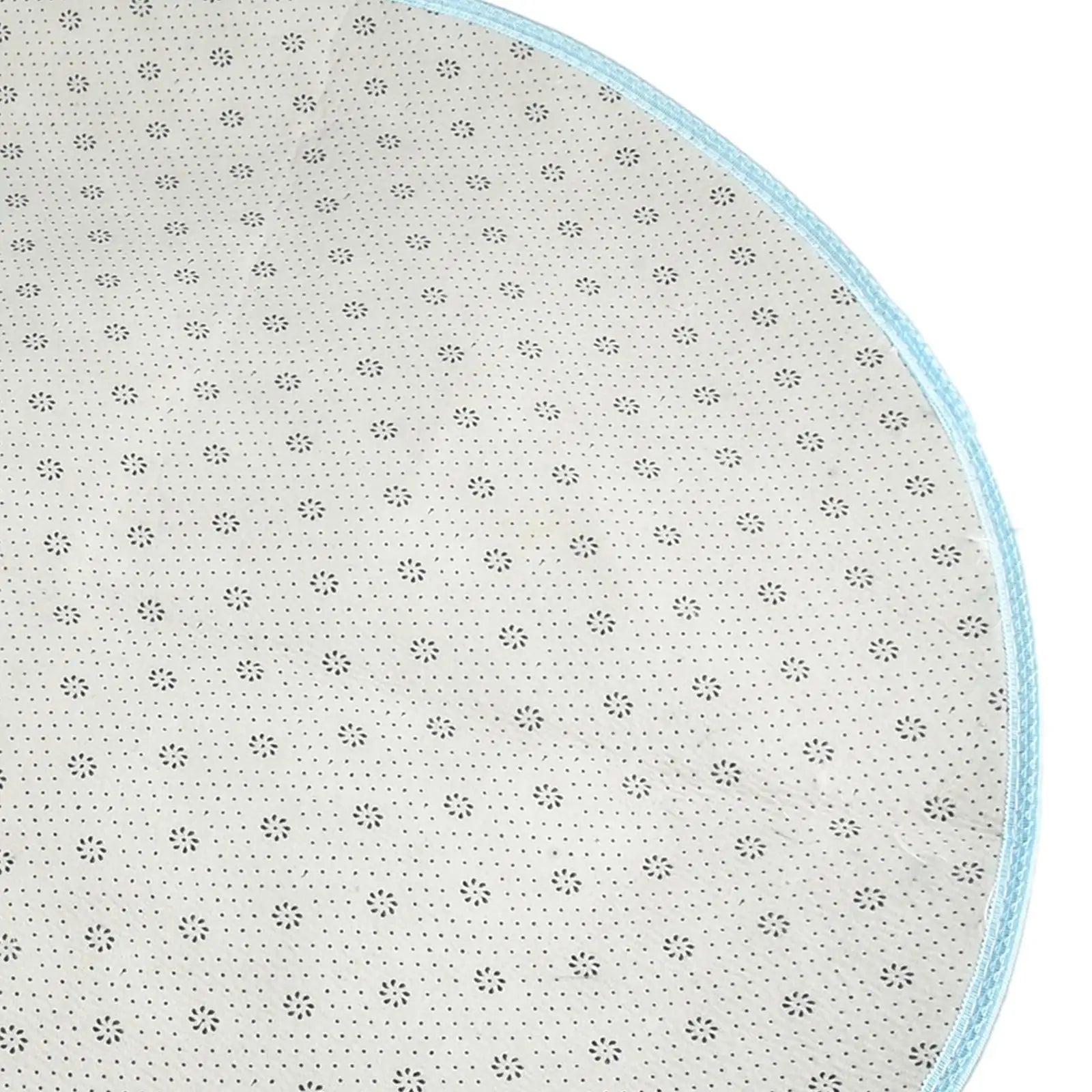Super Soft Shaggy Area Rug – Anti-Slip 4cm Pile Round Rug for Living Room & Bedroom, 12 Colors & 3 Sizes