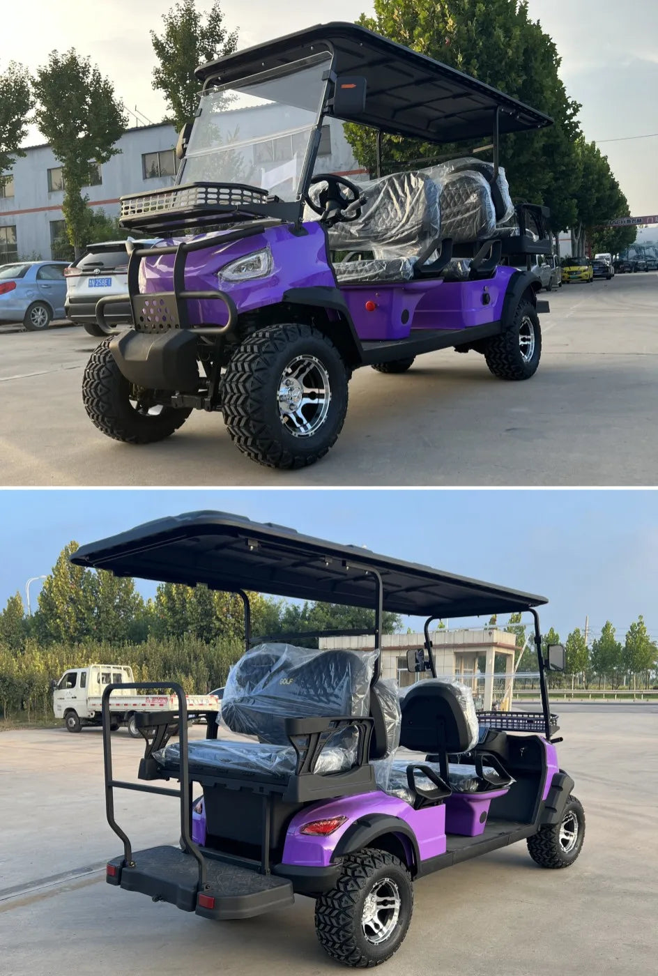 2026 Electric Golf & Off-Road Cart — 60V, 2+2 Seats, CE & DOT Certified Hunting Vehicle