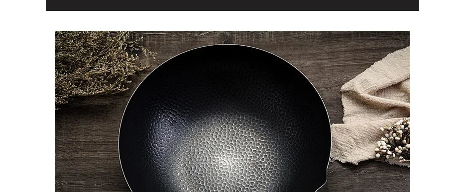 32cm Flat-Bottom Wok – Stir-Fry Pan