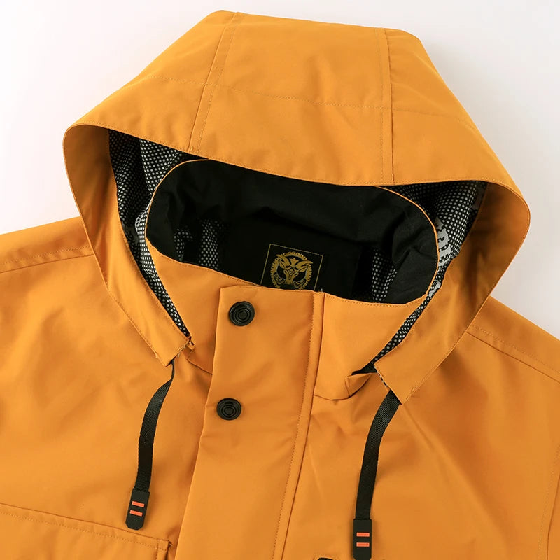 Men's Detachable-Hood Lightweight Jacket