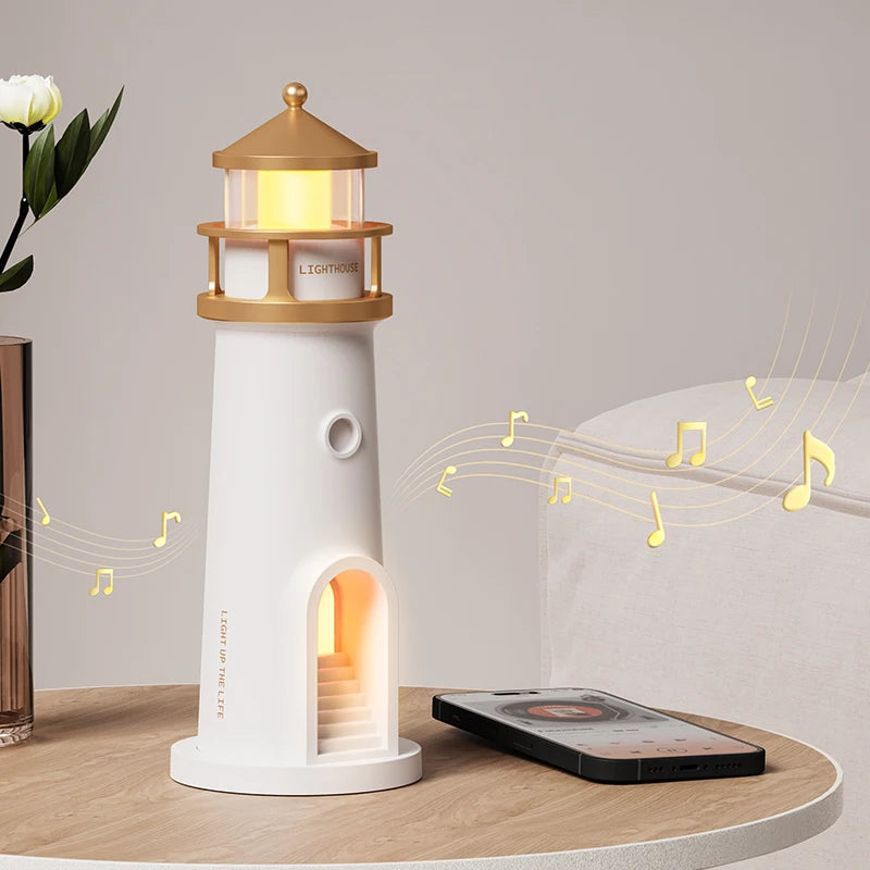 Moon Projection Lamp – Sensor, Remote & Speaker Options