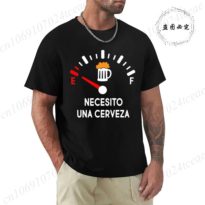I Drink Beer 3 Days A Week Yesterday Today Tomorrow Unisex Casual T-shirt Short-Sleeve Summer Fashion Tshirt Men T Shirt Clothes