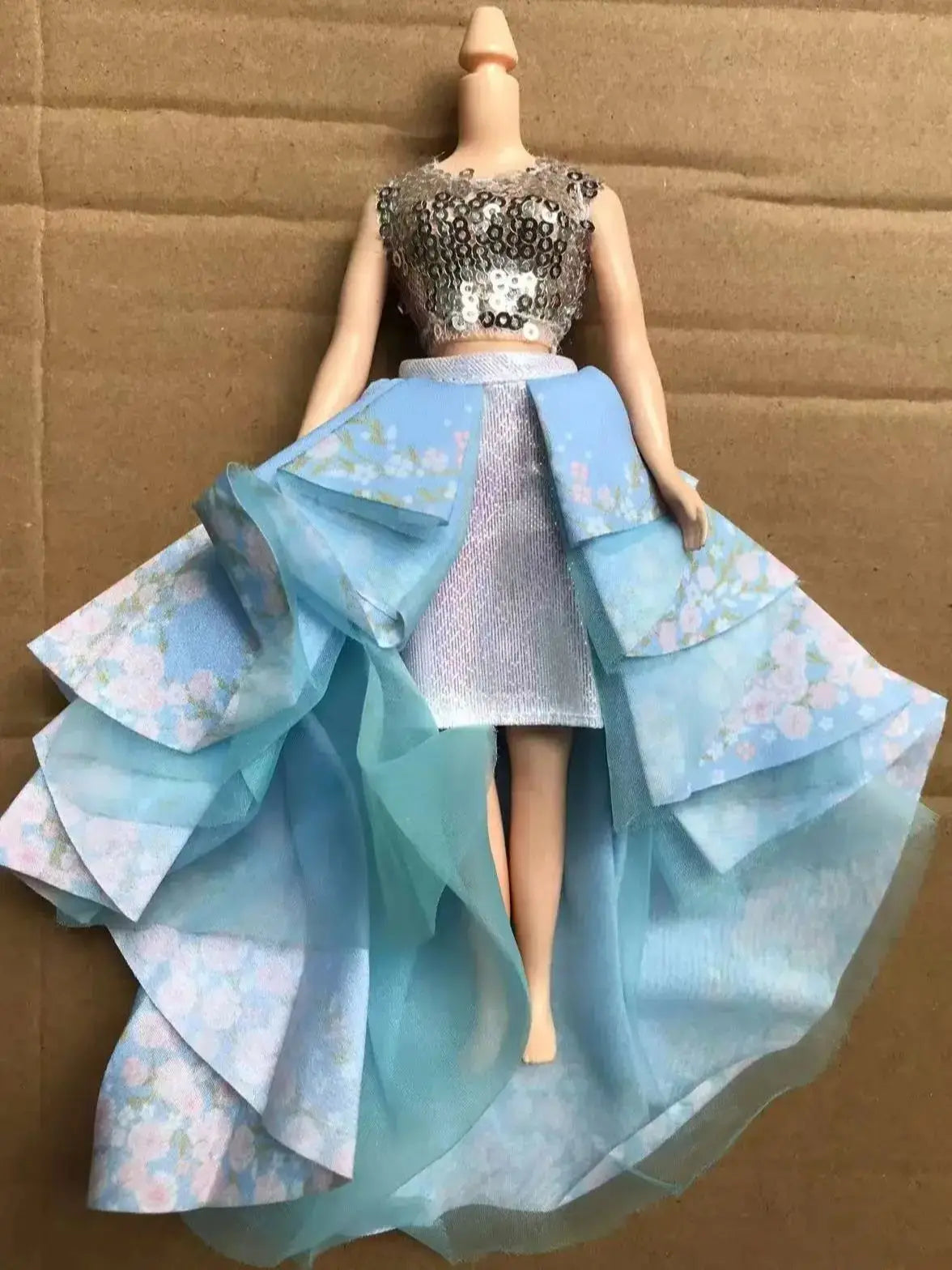 1/6 Scale Luxury Doll Dress — Fashion Clothes for Blythe, Jenny & Licca Dolls