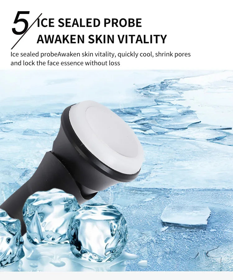 10-in-1 Hydra Aqua Facial Machine — Diamond Dermabrasion, Hydra Peeling & Skin Care System