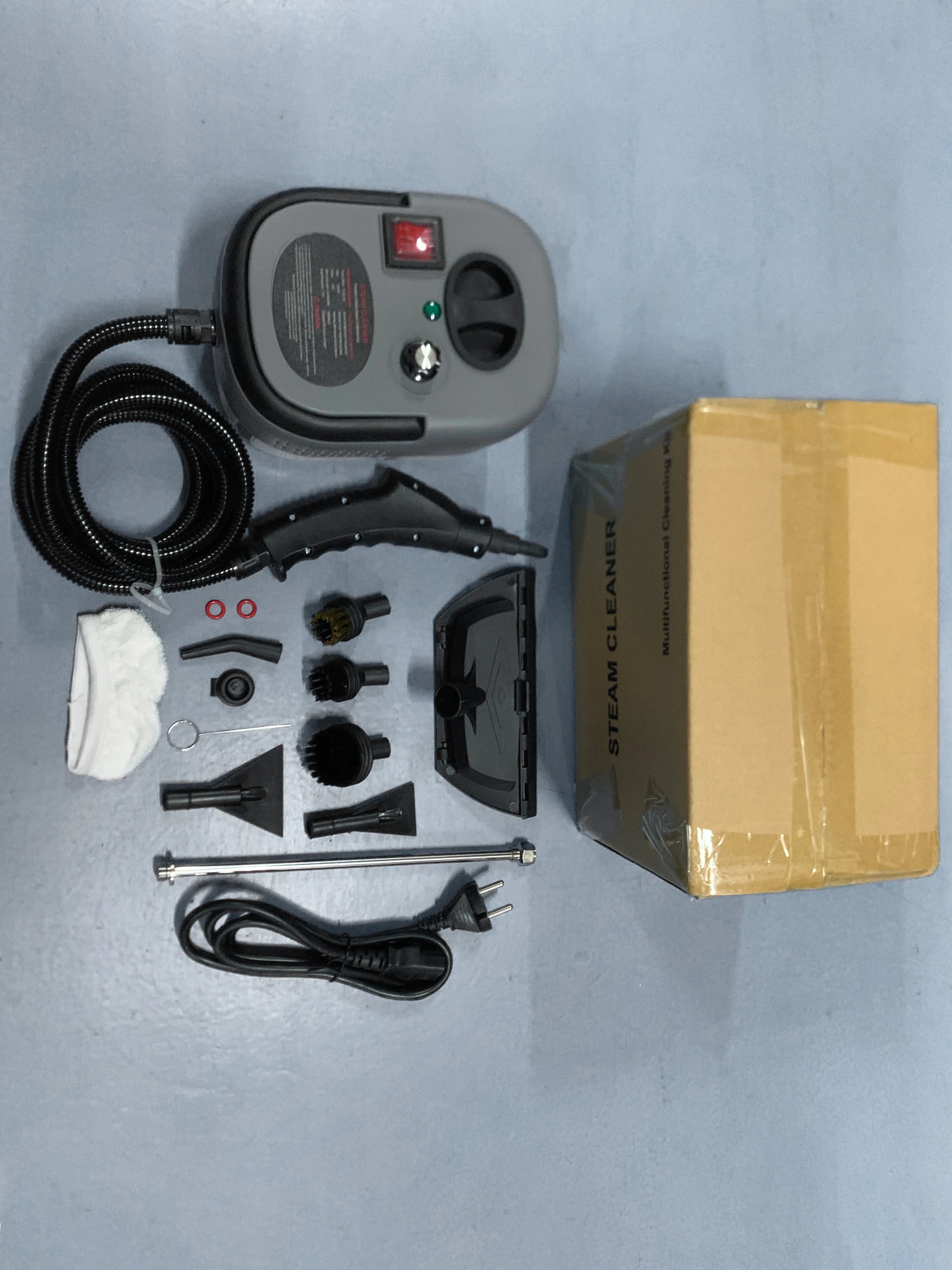2500W Handheld Steam Cleaner – High Temperature for Air Conditioner, Kitchen Hood & Car (110V/220V)