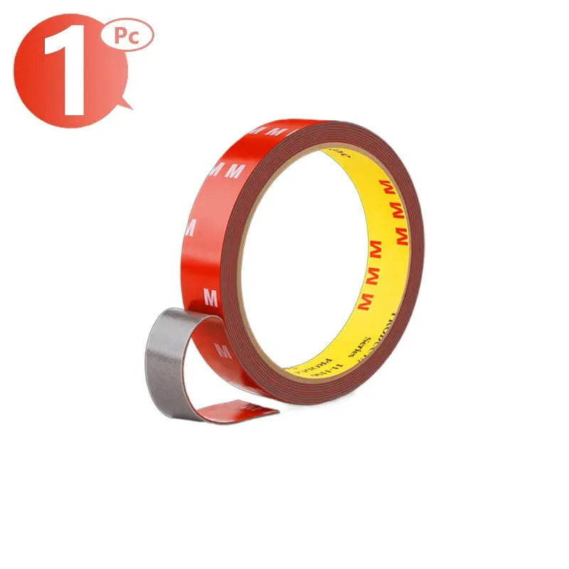 Stick It. Leave It. Forever. — iLMH Extra Strong Acrylic Foam Double Sided Tape | 3m, Waterproof, High Viscosity, 7 Widths, 1–4 Roll Pack