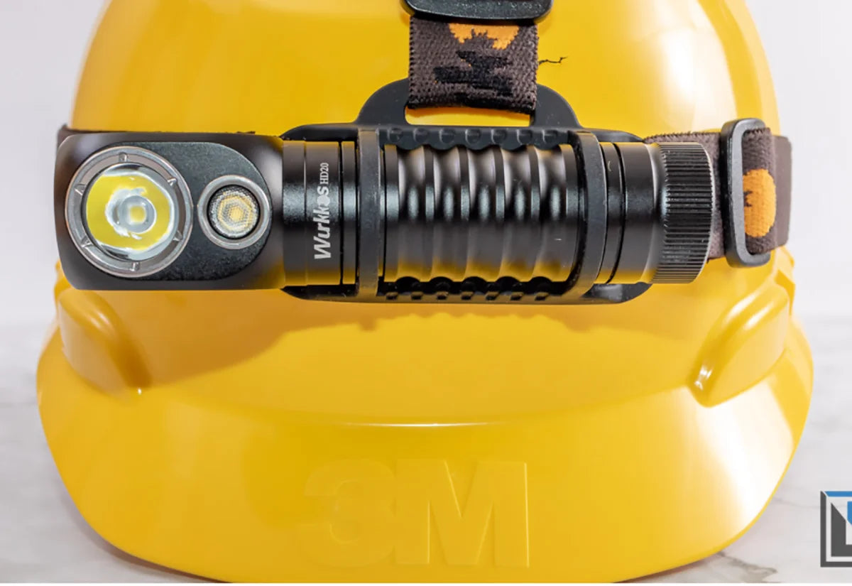 Wurkkos HD20 Rechargeable Headlamp 2000LM – IP68 Magnetic Spotlight Floodlight EDC Power Bank for Camping