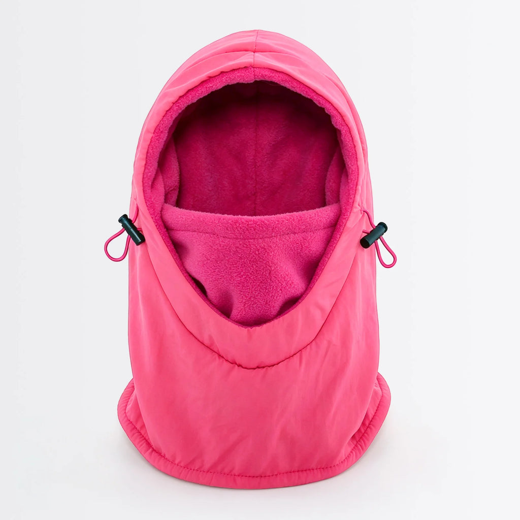 Kids' Fleece Winter Hood with Face and Neck Cover