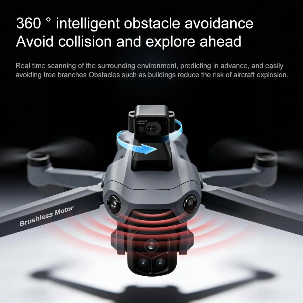 Original GPS Drone V918 Max 4K Professional HD Camera Photography Brushless Foldable Quadcopter Laser Obstacle Avoidance Dron