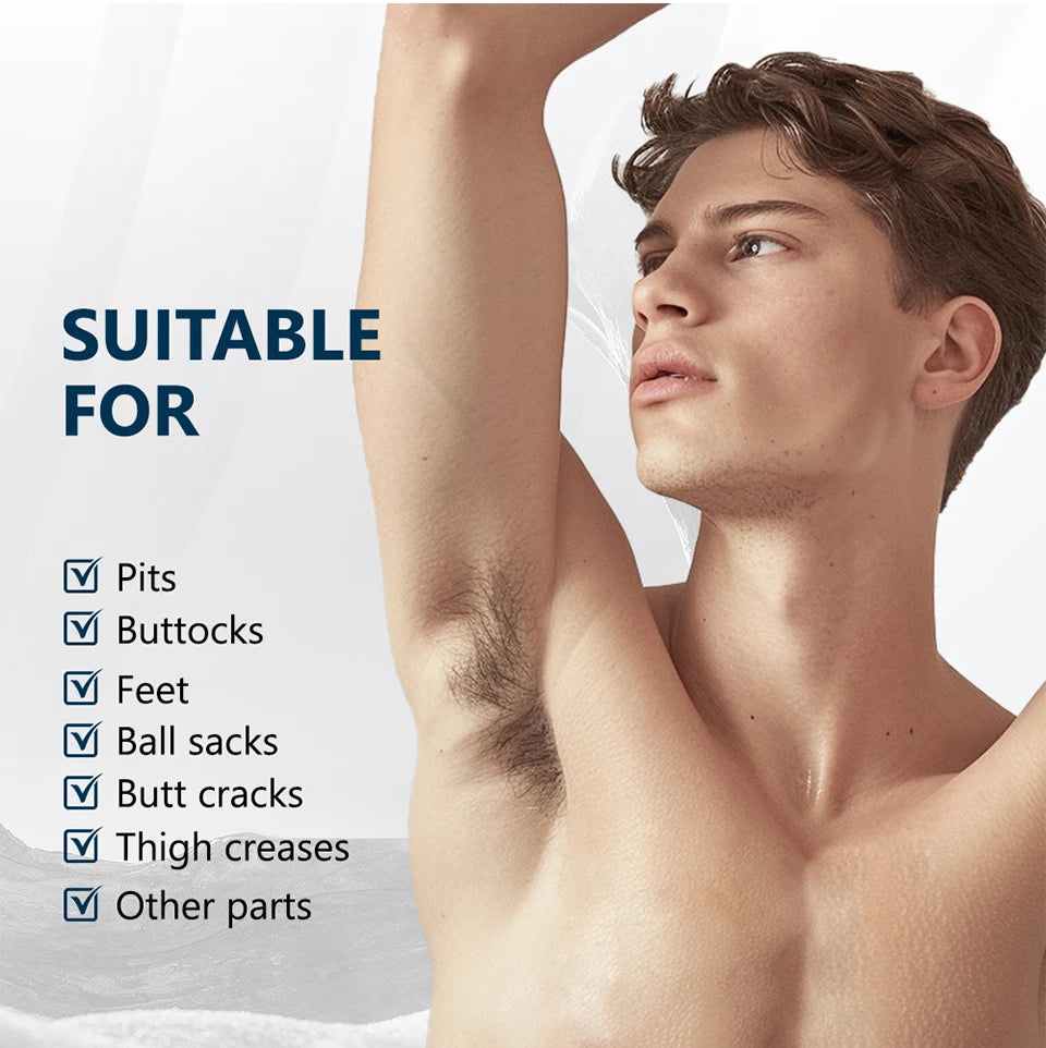 72h Invisible Deodorant Cream for Men 85g – Aluminum-Free
