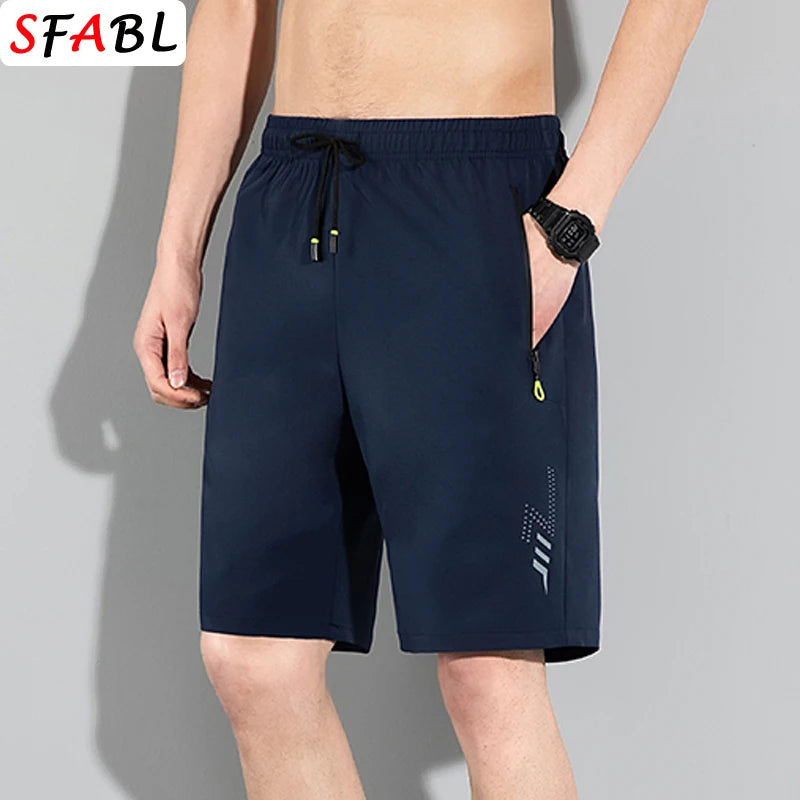 Men's Elastic Casual Running Shorts — Lightweight Everyday Athletic Shorts