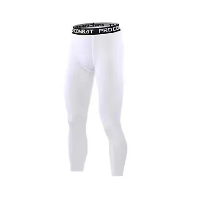Men's High-Performance Compression Leggings — Moisture-Wicking Tights for Running, Gym & Training