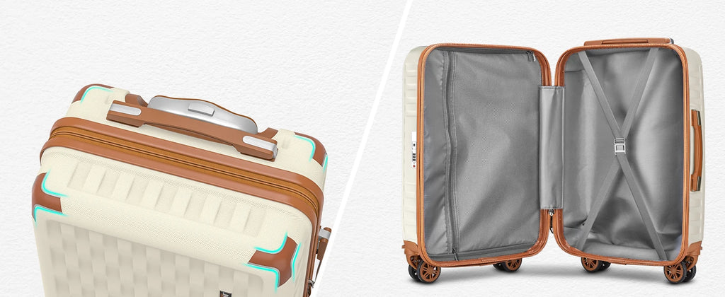 7-Piece ABS Luggage Set – TSA Lock & Spinner Wheels