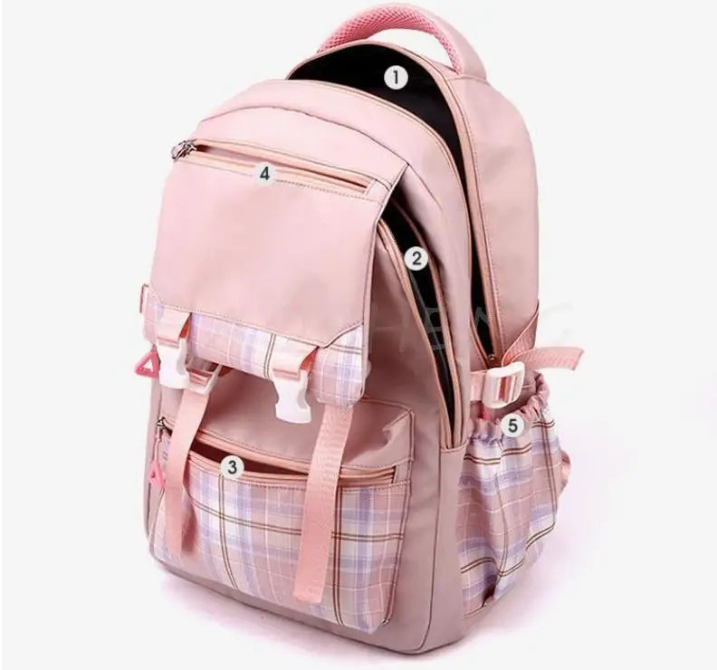 Capybara Print Women's Laptop Backpack – Large Capacity School Bag