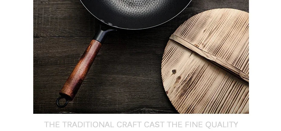 32cm Flat-Bottom Wok – Stir-Fry Pan