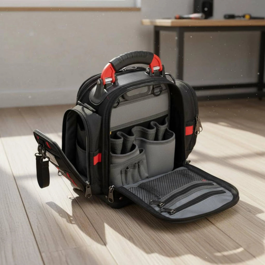 Heavy Duty Tool Backpack – Wear-Resistant Tool Bag for Contractors