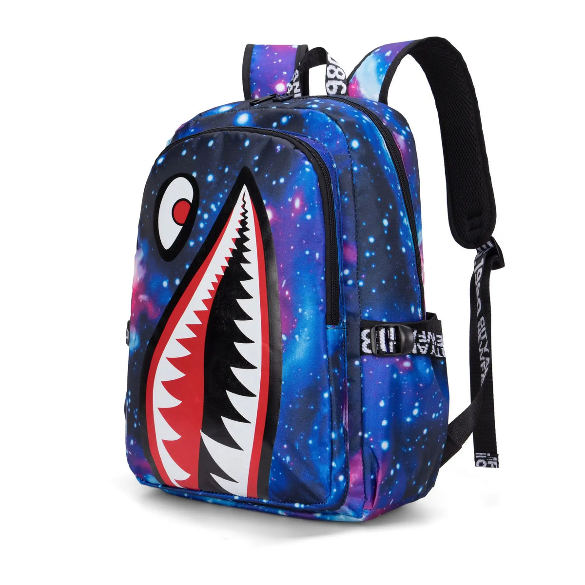 Shark Backpack – Kids School & Travel Book Bag