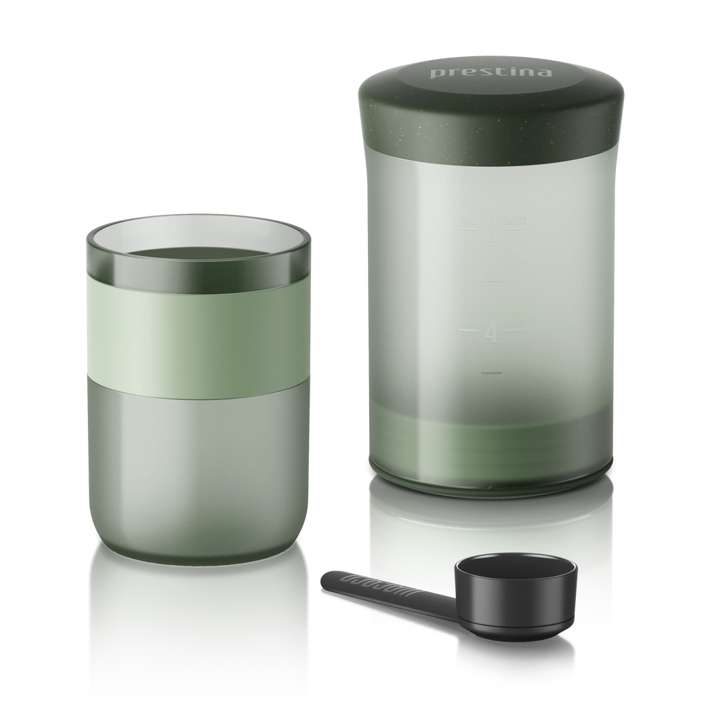 Coffee Anywhere, Anytime — WACACO Prestina All-in-1 Portable French Press | Foldable Manual Brewer for Camping, Hiking & Travel