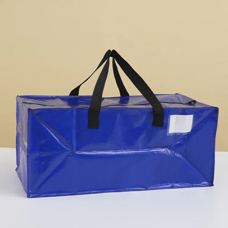Large Foldable Woven Storage & Moving Bag