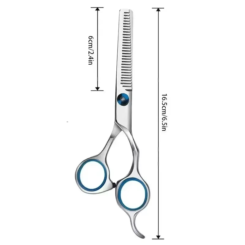 Professional Hairdressing Scissors – Stainless Steel Cutting & Thinning Shears for Home & Salon