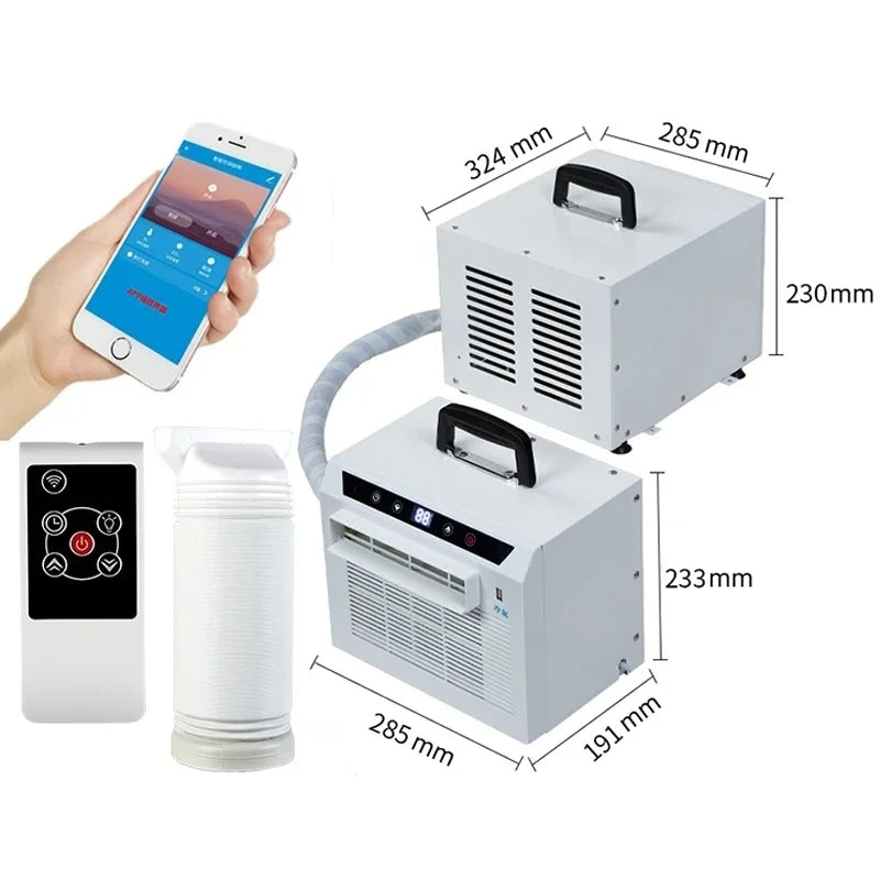Split Mobile Portable Air Conditioner — Free Installation AC for Car, Home & Camping Tent