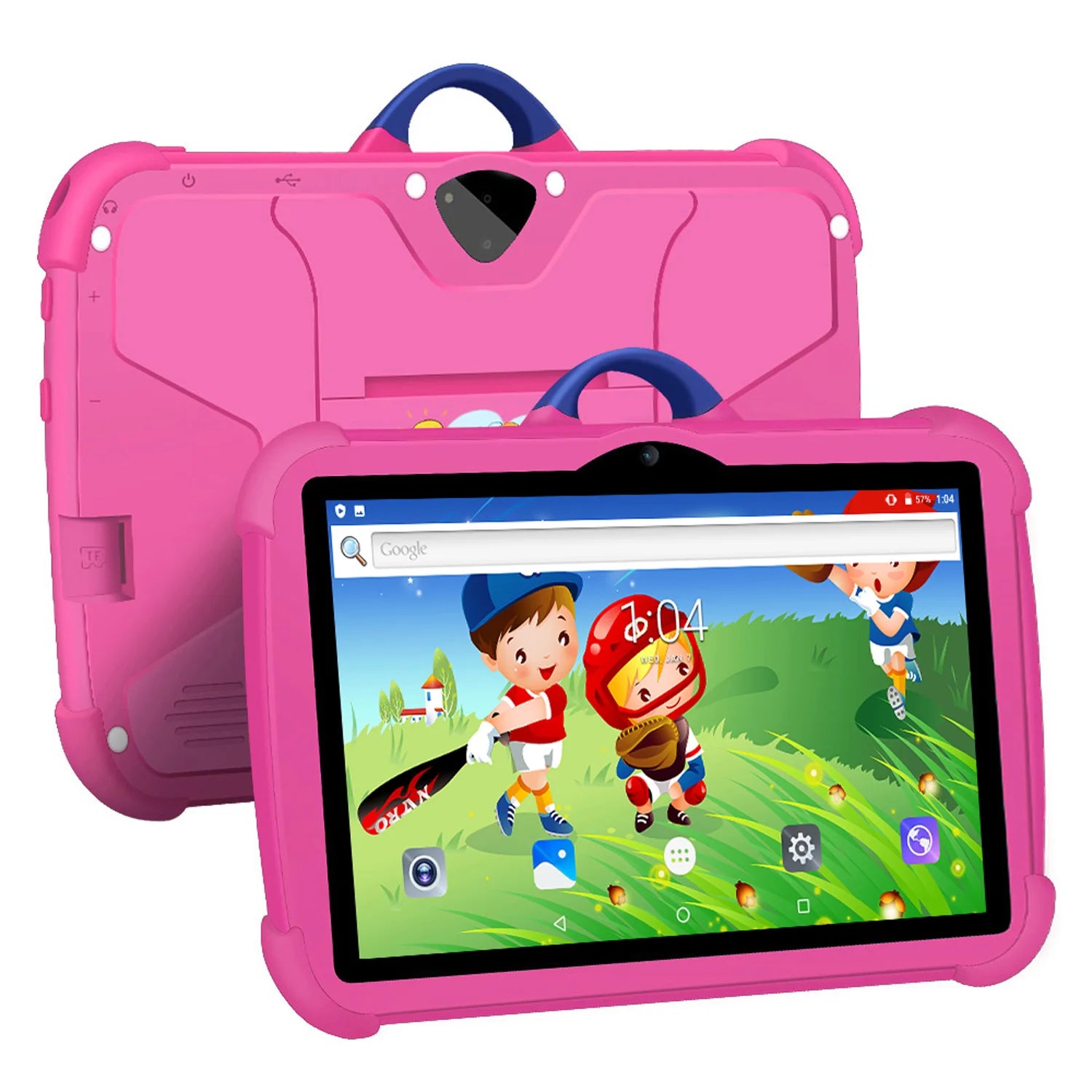 BDF 7" Kids Study Tablet – 4GB RAM, 64GB, Android 13, 5G Wi-Fi, Dual Camera