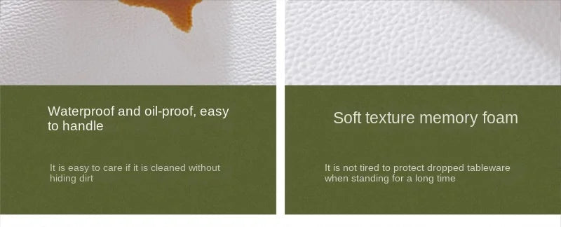 Outdoor Balcony Rug – Oil-Proof Non-Slip PVC Leather Carpet for Living Room & Kitchen