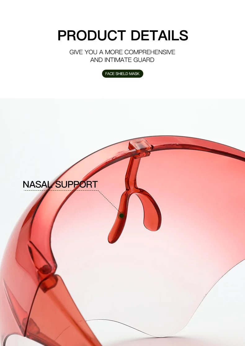Full Coverage. Full Protection. — Full Face Sunglasses Mask & Goggles | Anti-Fog, UV400, Anti-Spray, Cycling & Outdoor, 11 Colors