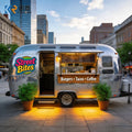 Mobile Food Vending Cart – Multifunctional Portable Kitchen Trailer for Street Vending