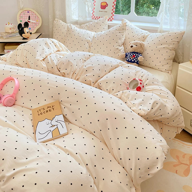Pre-Washed Microfiber Duvet Cover Set – Ultra Soft Wrinkle-Resistant Hypoallergenic Bedding with 2 Pillowcases