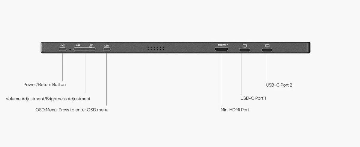 15.6-Inch Portable Touchscreen Monitor – Capacitive Full HD IPS