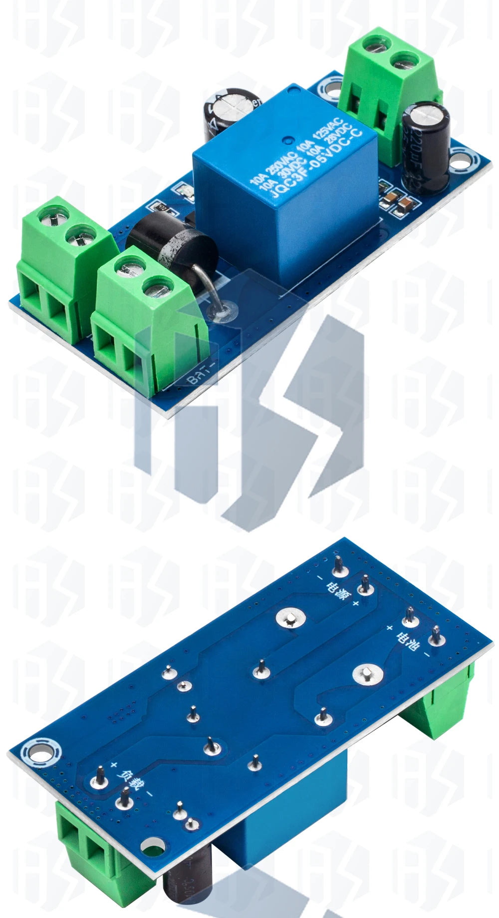 YX850 Power Failure Auto-Switching Standby Battery Module – DC 5V–48V Universal Emergency Converter