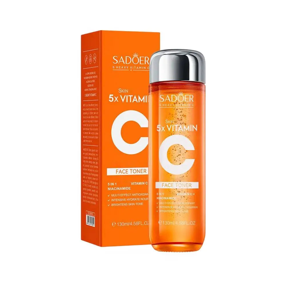 Vitamin C Firming & Lifting Skincare Set – Brightening Serum, Toner & Face Cream