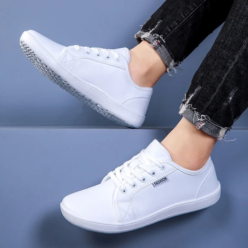 Men's Waterproof Barefoot Minimalist Sneakers — Wide Toe