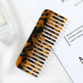 Wide Teeth Acetate Hair Combs – Anti-Static Portable Colorful Styling Comb for Salon & Travel