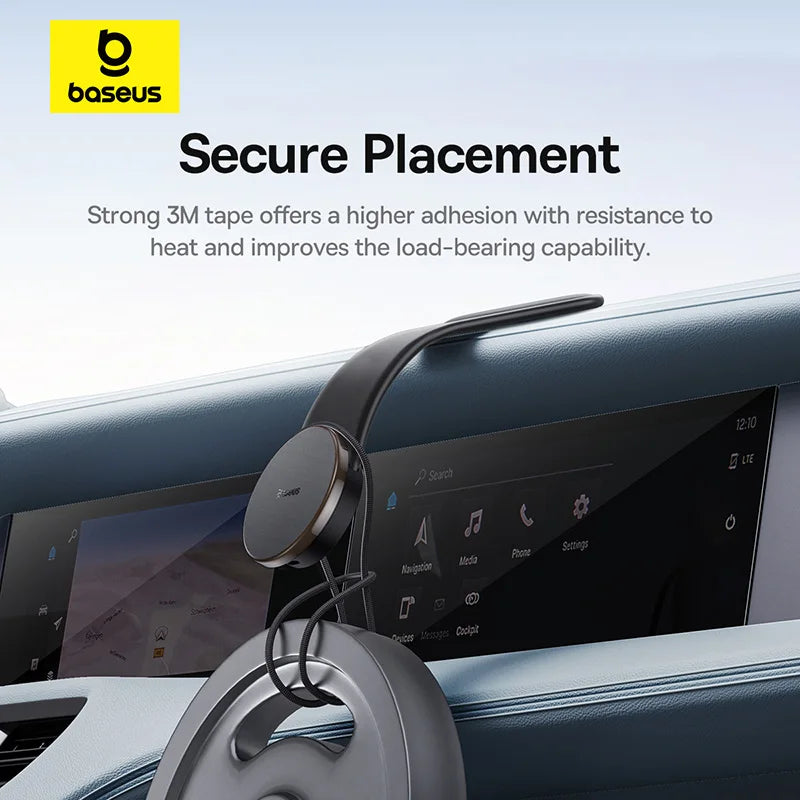 Baseus 15W Magnetic Wireless Car Charger Phone Holder – MagSafe Mount for iPhone 13–17