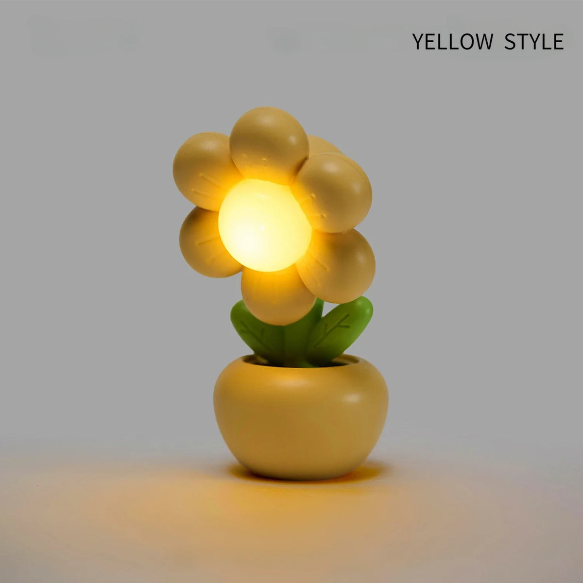 Mini Flower Night Light – LED Potted Design