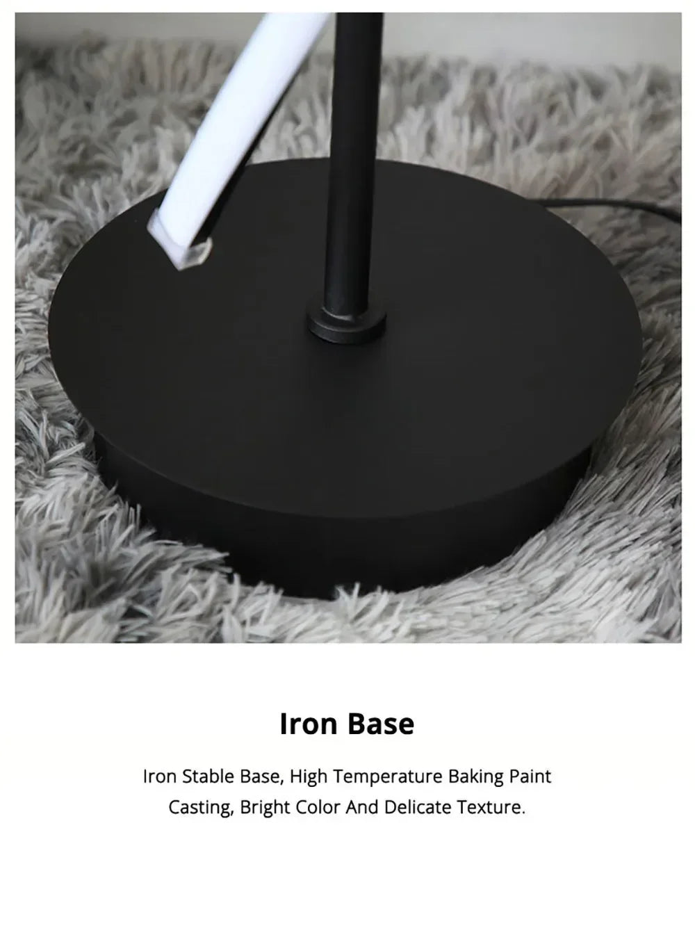 Spiral LED Floor Lamp – 135cm Sculptural Light