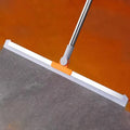 Silicone Scraper Broom Magic Wiper – High-Reach Floor Mop, Glass Wiper & Bathroom Sweeper
