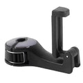 Black camera mount on a white background