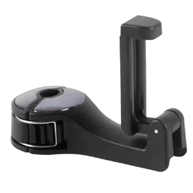 Black camera mount on a white background
