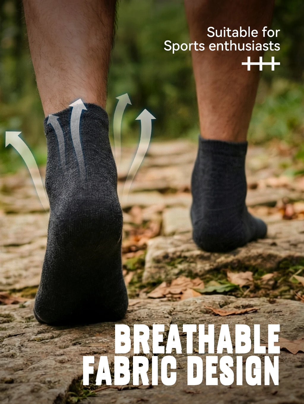 Merino Wool Five-Toe Socks for Running & Hiking