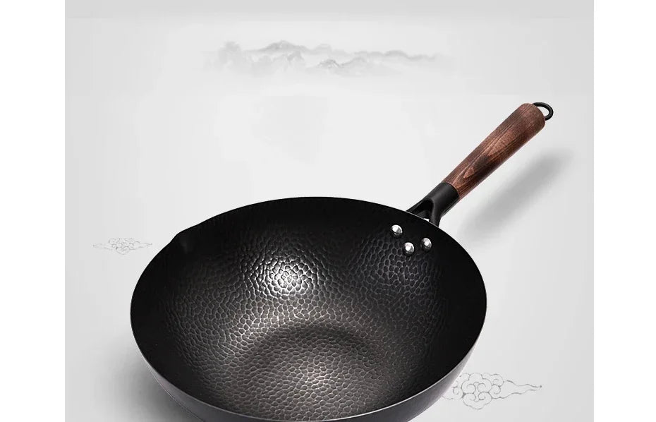 32cm Flat-Bottom Wok – Stir-Fry Pan