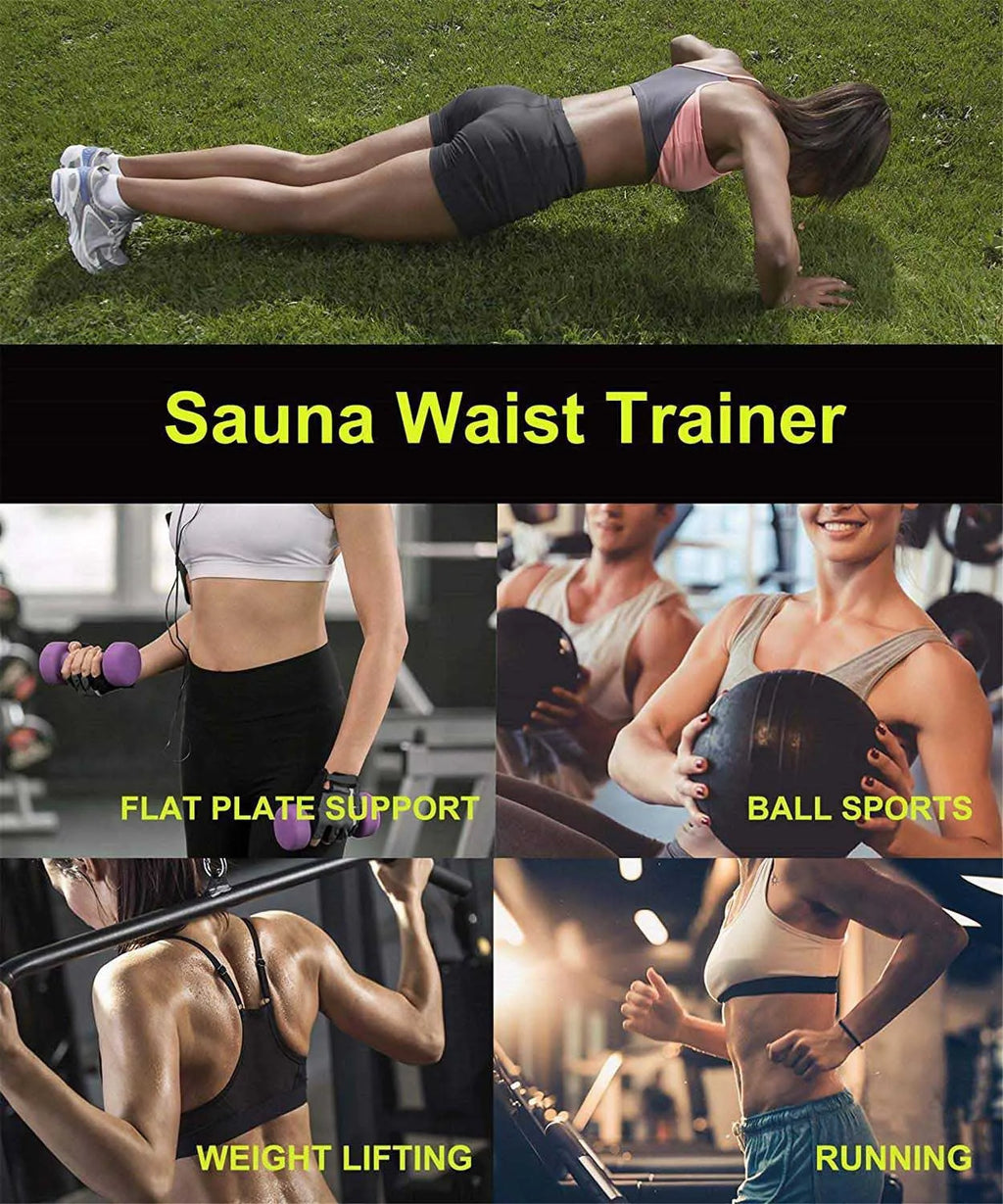 Waist Trainer Sweat Belt — Slimming Cincher for Workouts & Everyday Wear