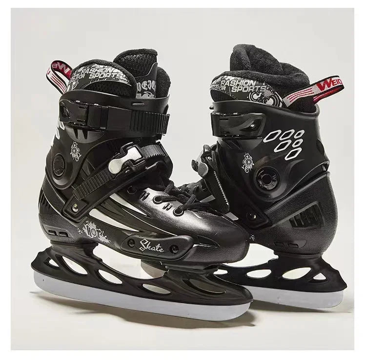 Adult Professional Inline Roller Skates – Single Row Flat Skates for Men & Women