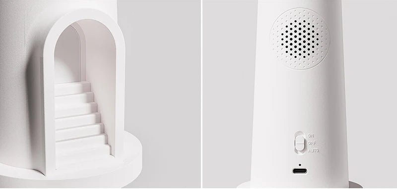 Moon Projection Lamp – Sensor, Remote & Speaker Options